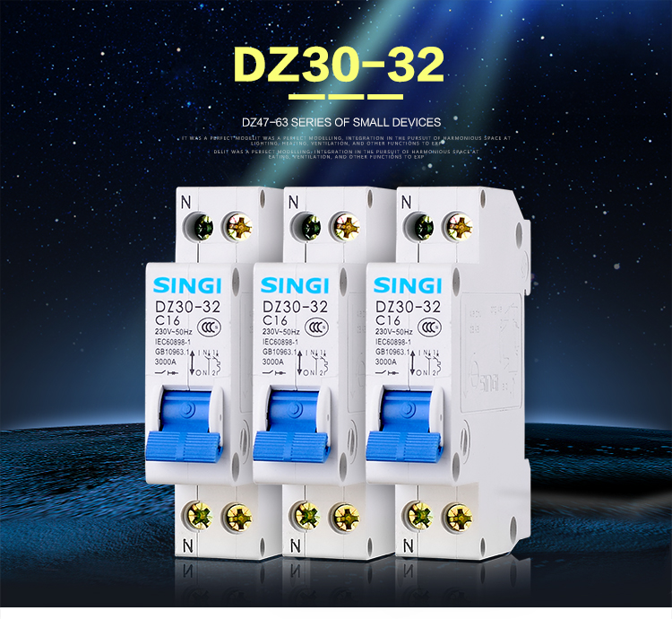 MCB DZ30 (3KA)