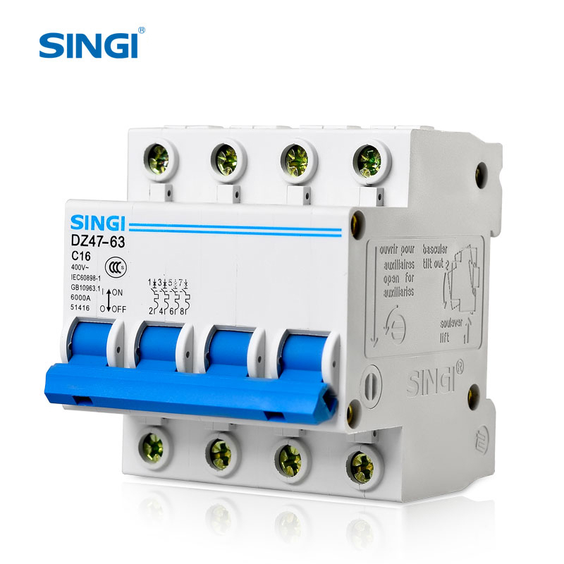 Interruptor automático en miniatura DZ47 (4,5KA)