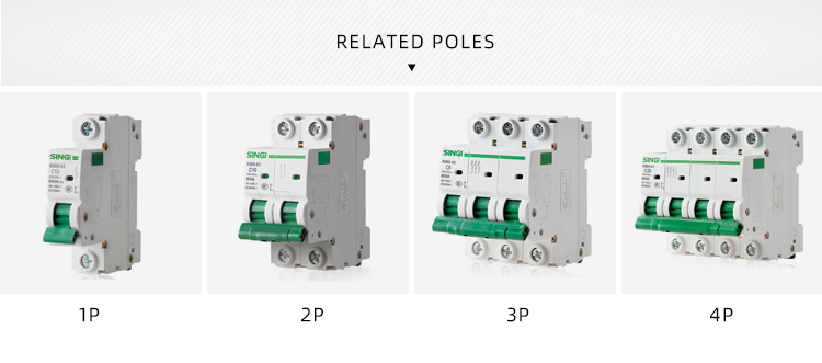 Interruptor automático en miniatura SG65 (6KA)
