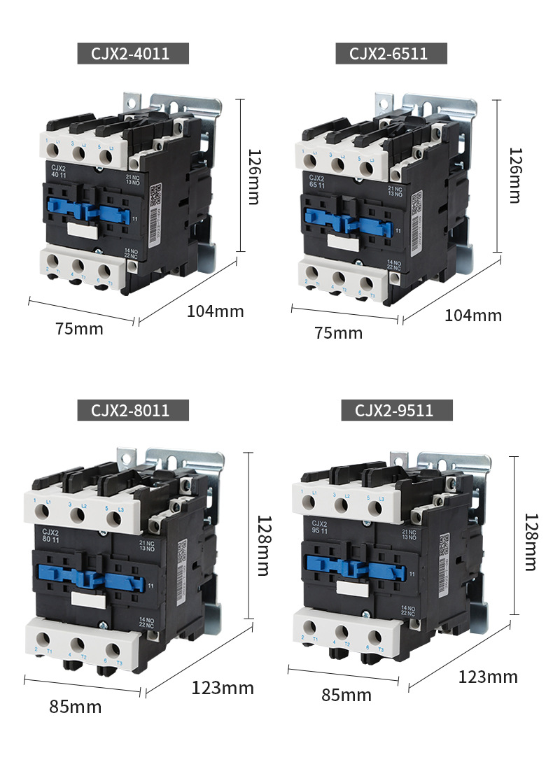 Contactor de CA de la serie CJX2