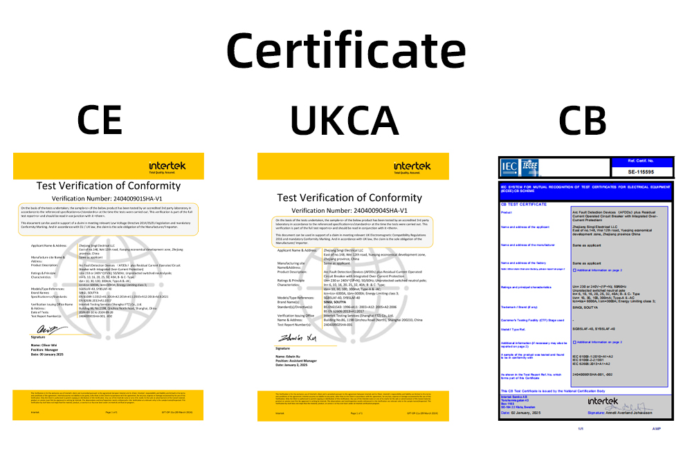 1755163331179085.jpg Dispositivo de detección de arco eléctrico (AFDD) SG5LAF-40