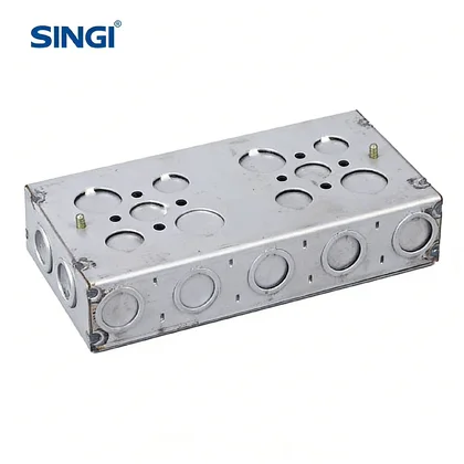 Caja de conexiones de hierro