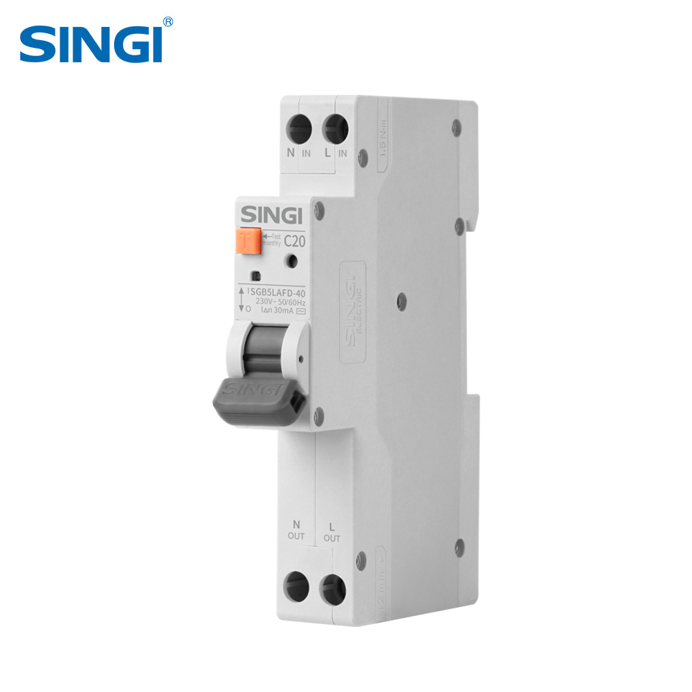Dispositivo de detección de arco eléctrico (AFDD) SGB5LAFD-40